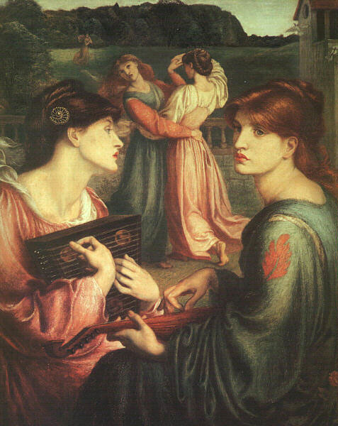 Dante Gabriel Rossetti The Bower Meadow